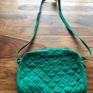 Bottega Veneta Vintage Green Suede Crossbody